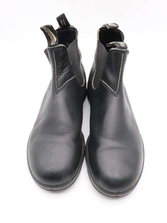 Blundstone Black Leather Mens UK 10 / US 11 Chelsea Ankle Boots Slip-On Pull On main image 13
